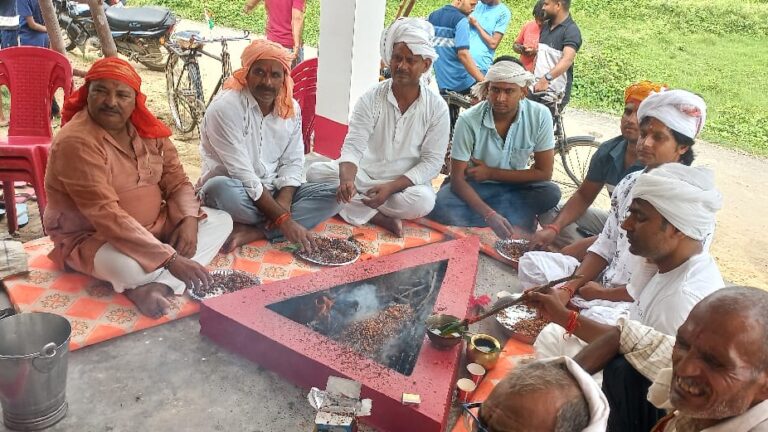 बालापुर के महाकाली मंदिर में अखंड रामायण पाठ और भंडारे का आयोजन