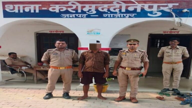 करीमुद्दीनपुर पुलिस ने वारंटी को किया गिरफ्तार